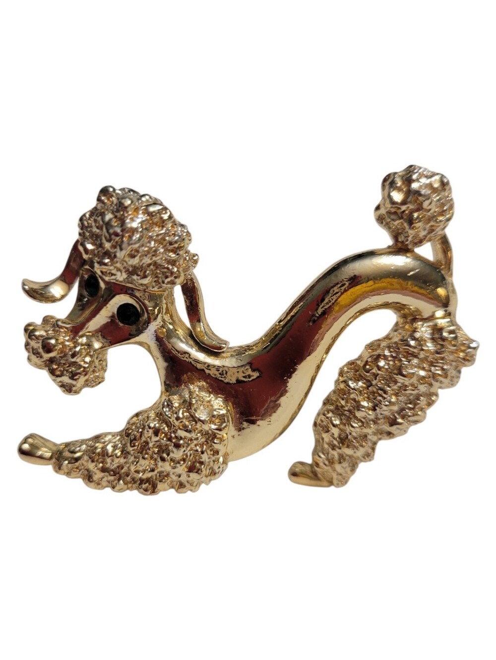 Vintage Poodle Brooch Marked Gerry's
